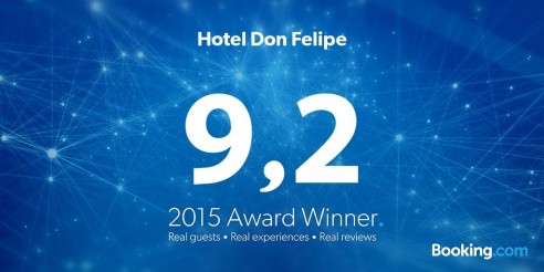 Guest Review Award by booking.com
